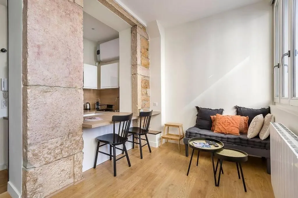 L'Onyx - Beau Studio Atypique Coeur Presqu'Ile Lyon
